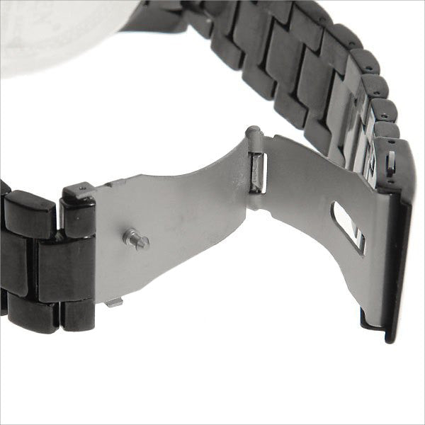 Curren Men's Watch with Black Steel Band (Black 4.7cm Dial) - CUR003