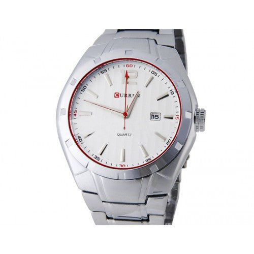 Stainless Steel with Red Accents - CUR023