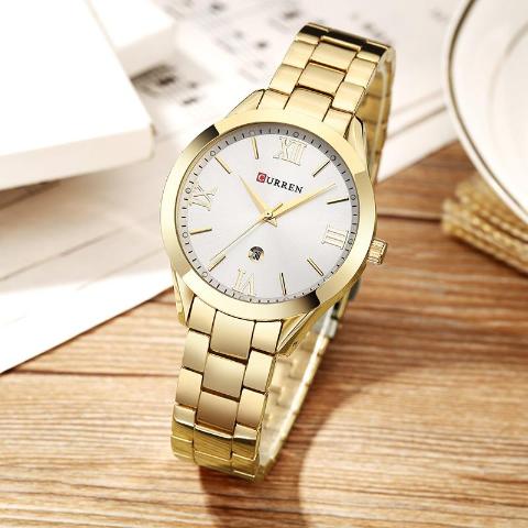 Gold White