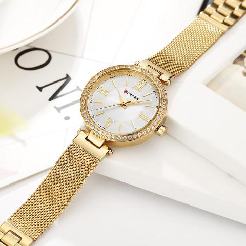 Gold White