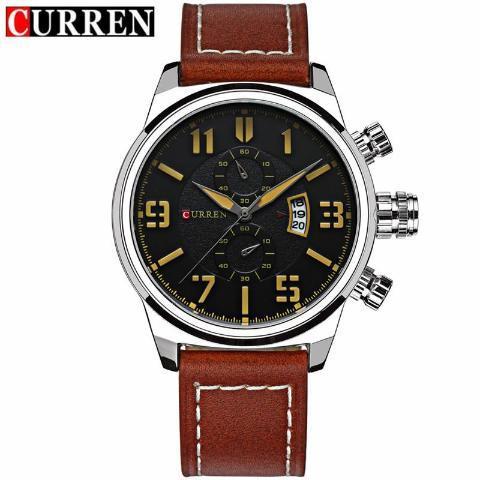 Brown Silver Black