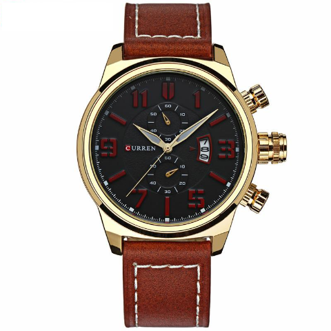 Brown Gold Black