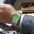 silver green