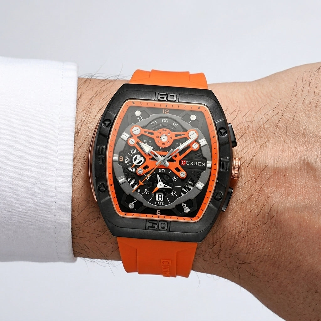 Orange Black