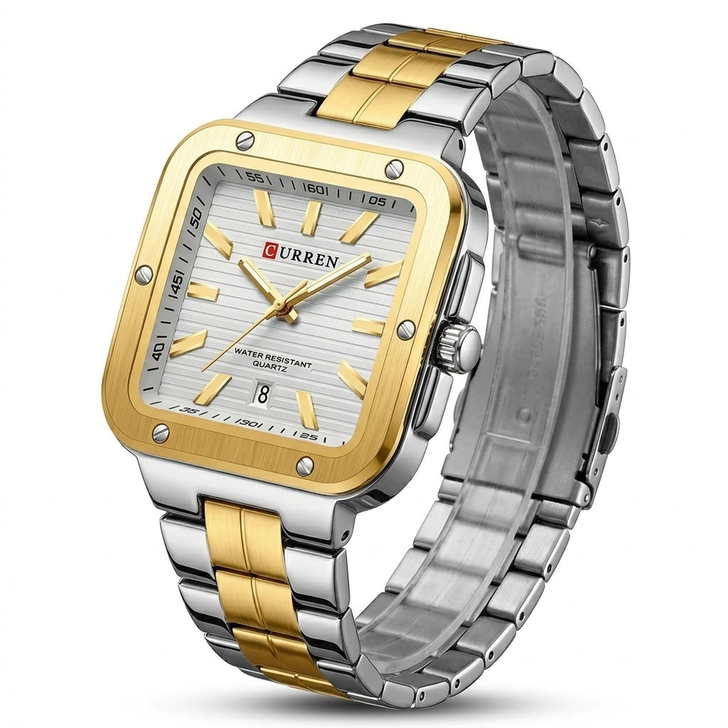 Gold White