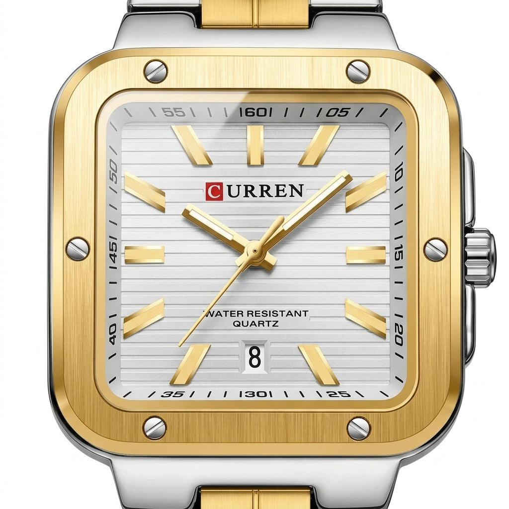 Gold White