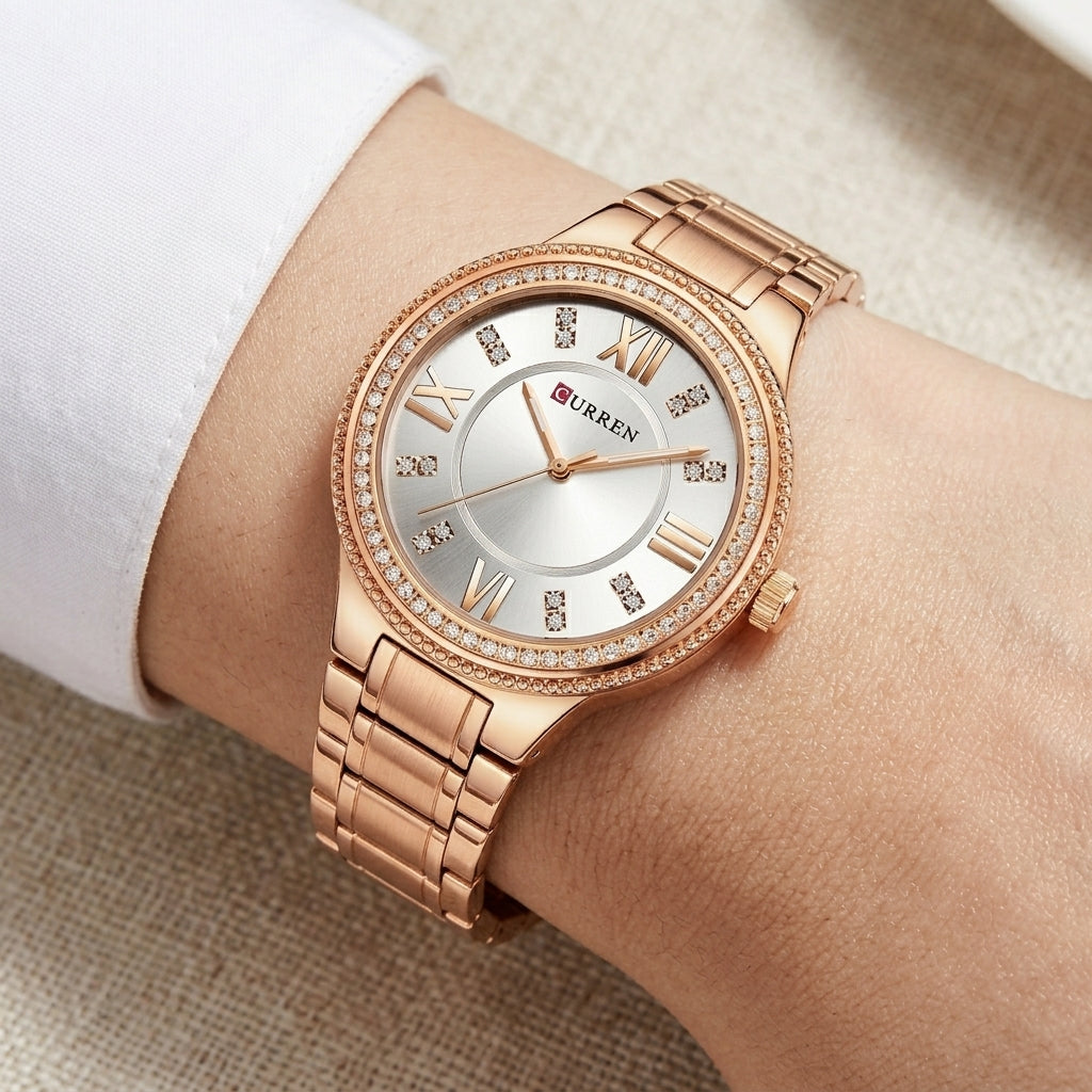 rose white