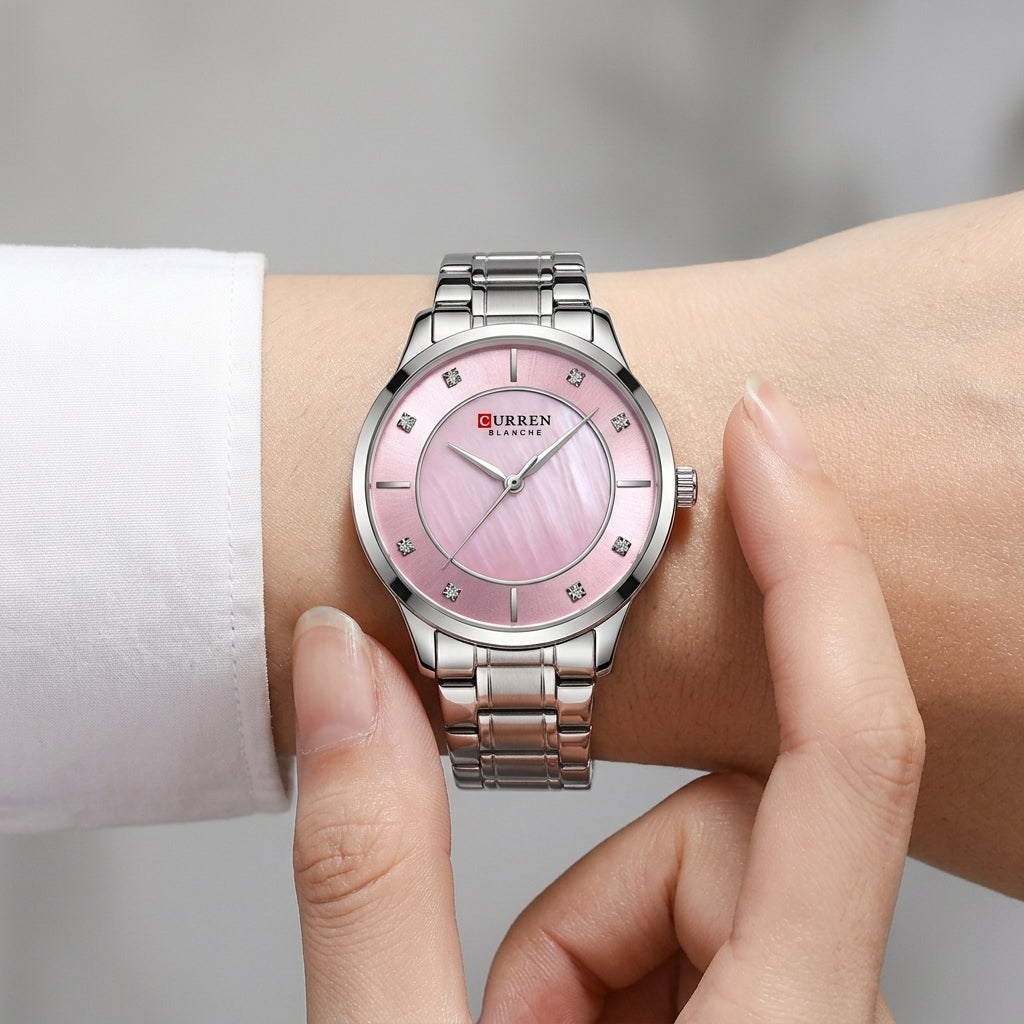 silver pink