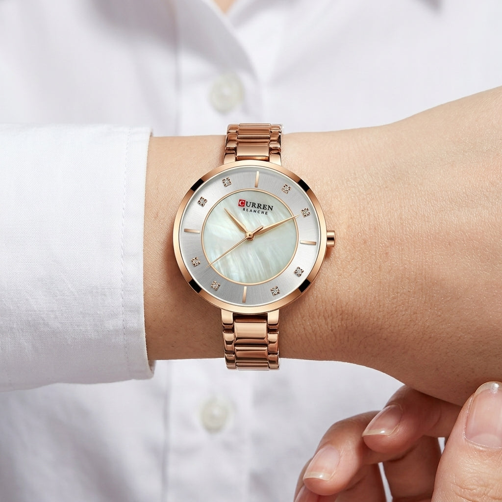 rose white