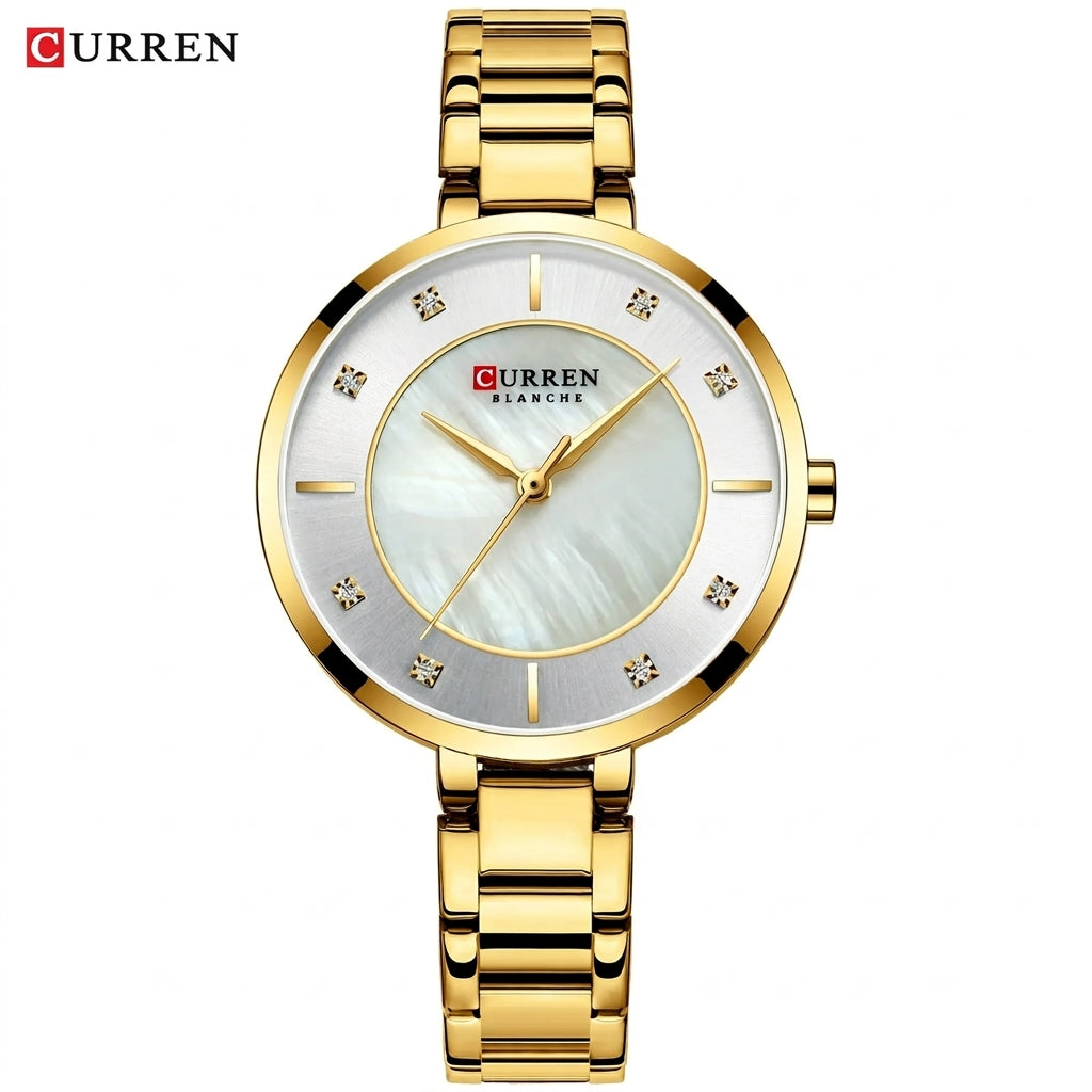 gold white