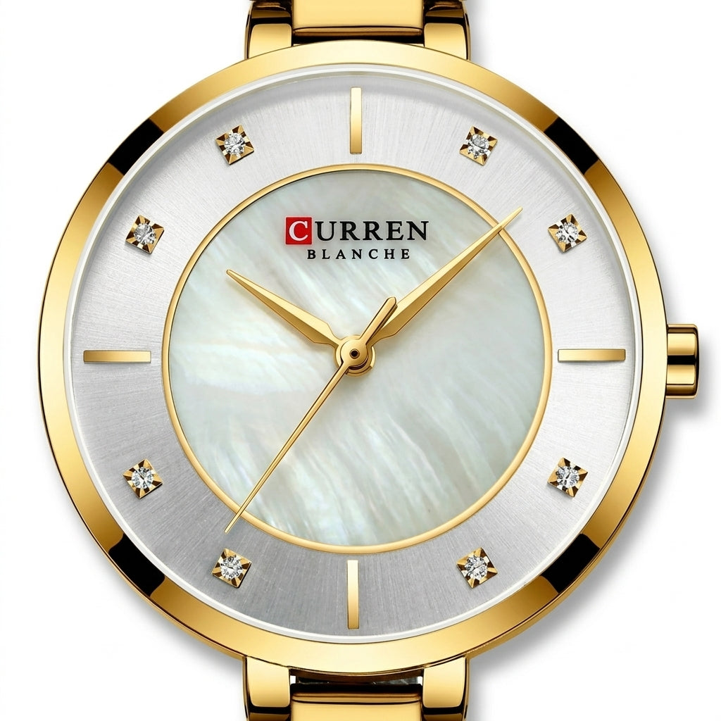 gold white
