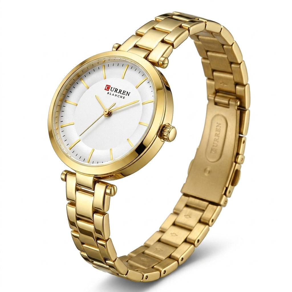 gold white