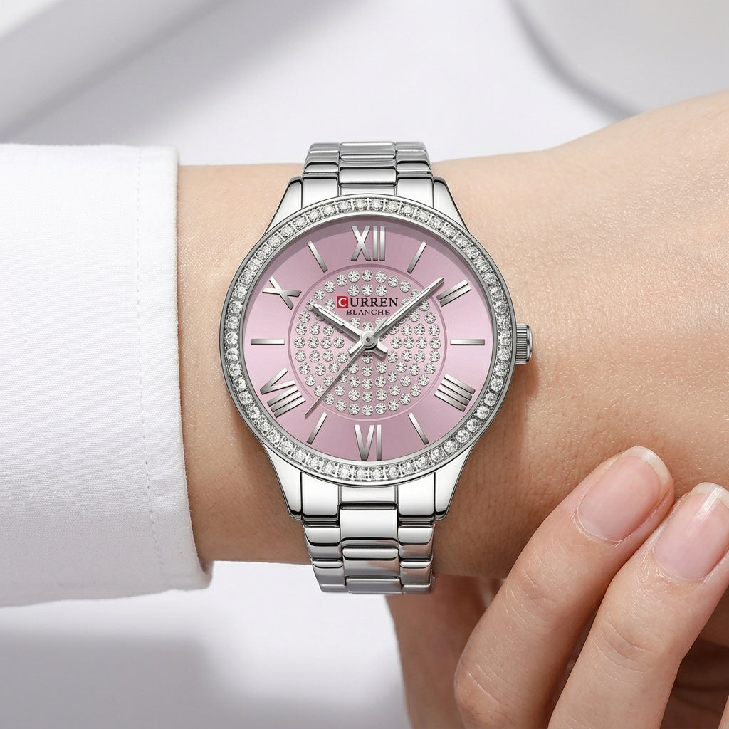 silver pink