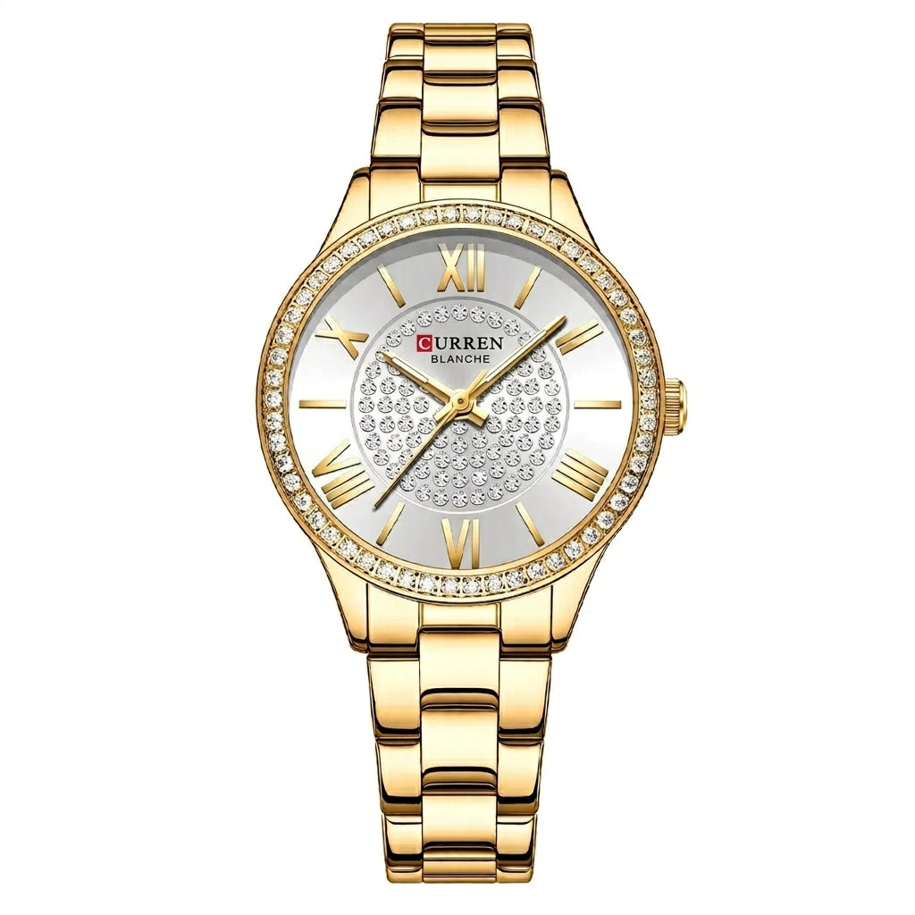 gold white