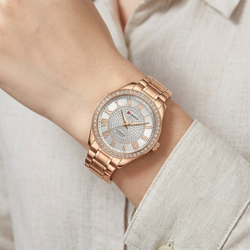 rose white