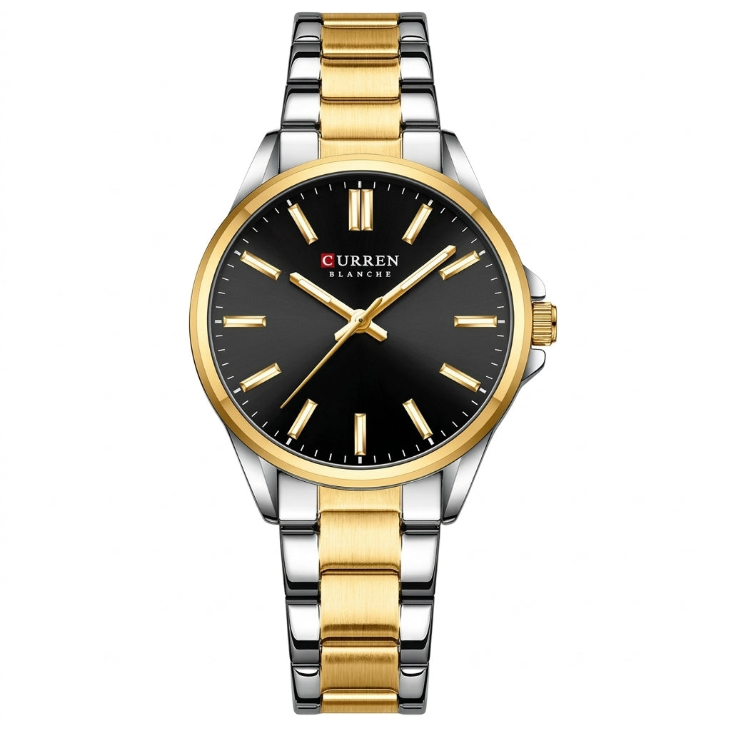 gold black