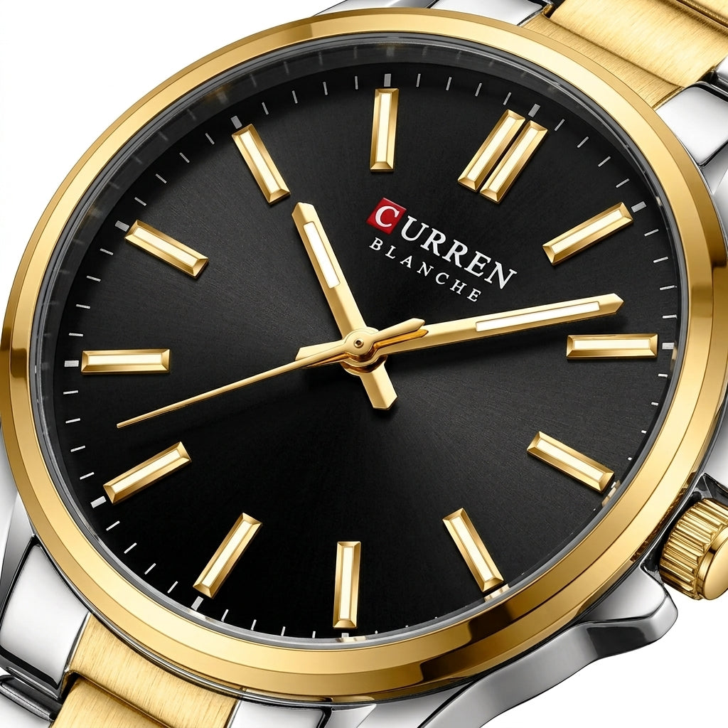 gold black