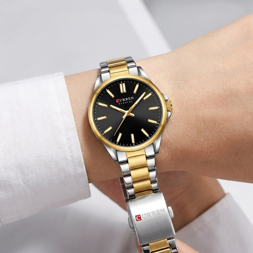 gold black