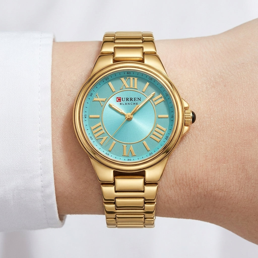 gold blue