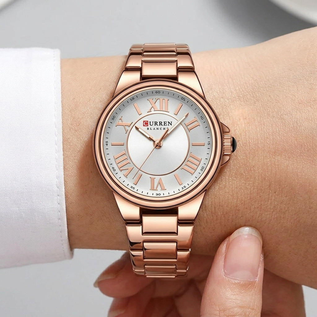 rose white