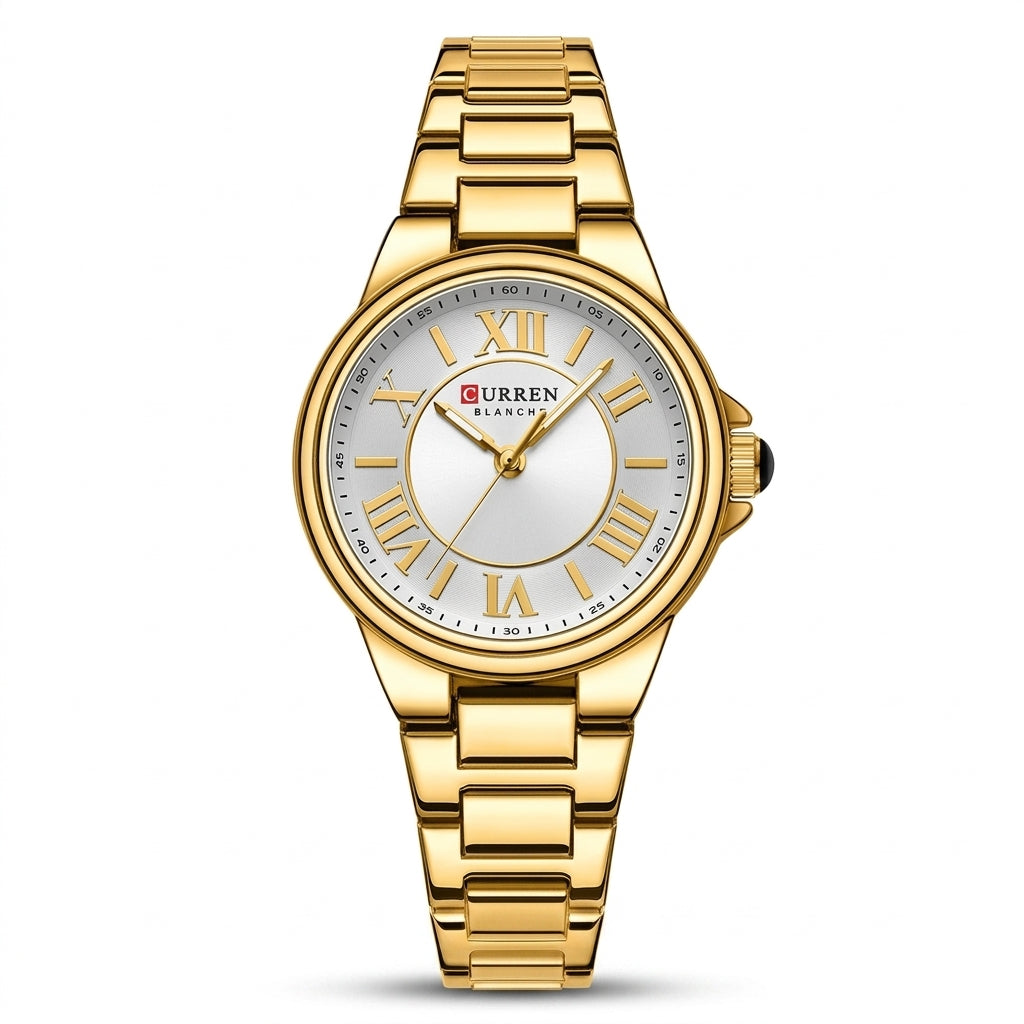 gold white