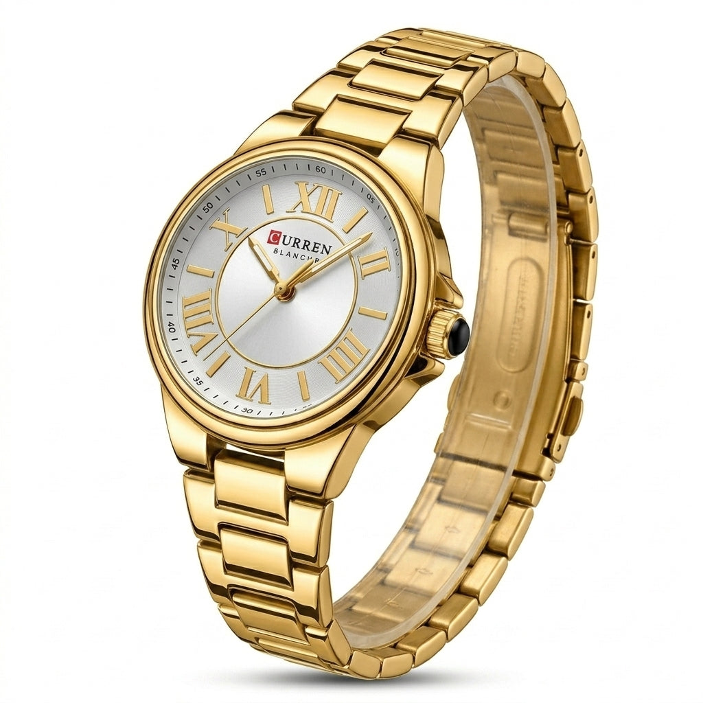 gold white