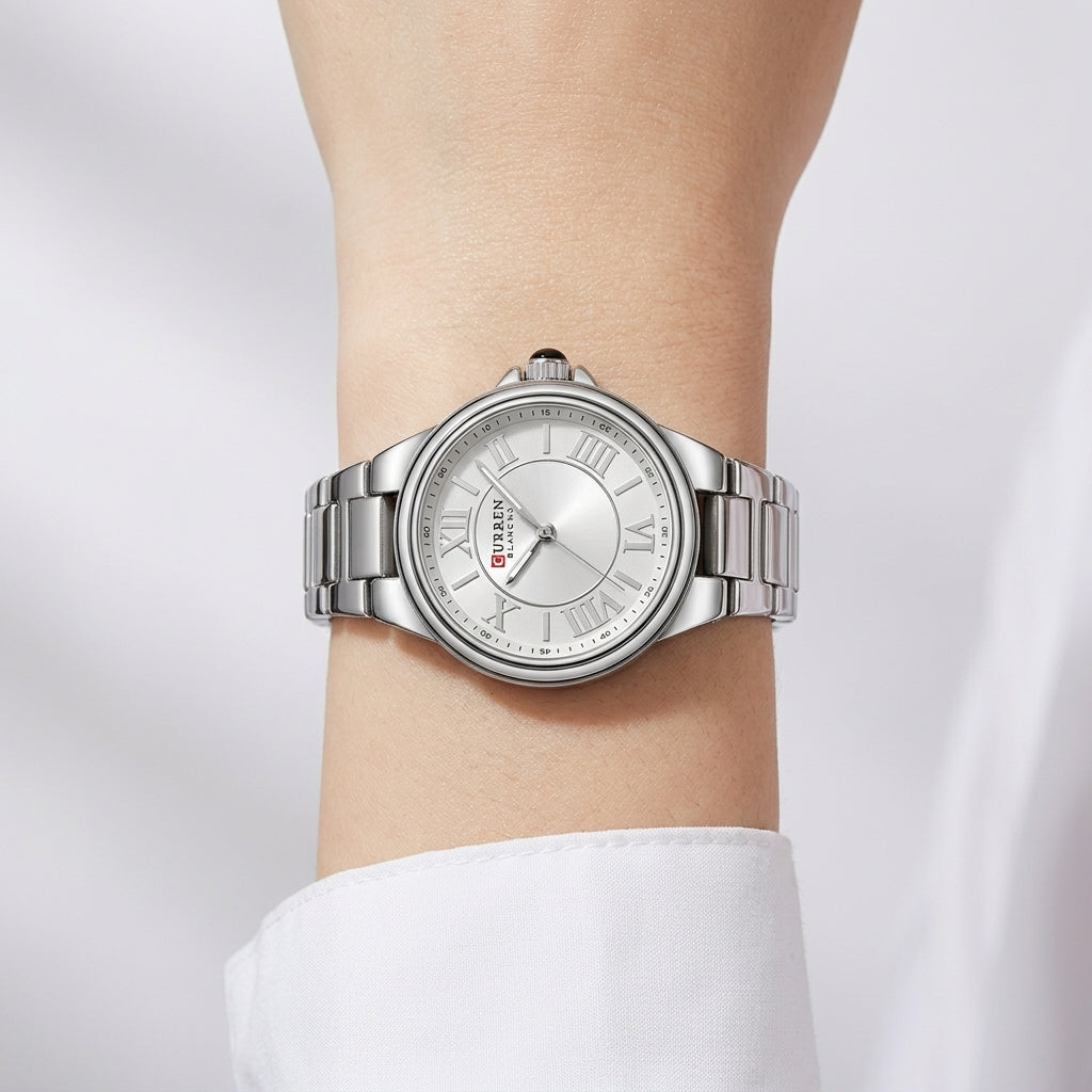 silver white