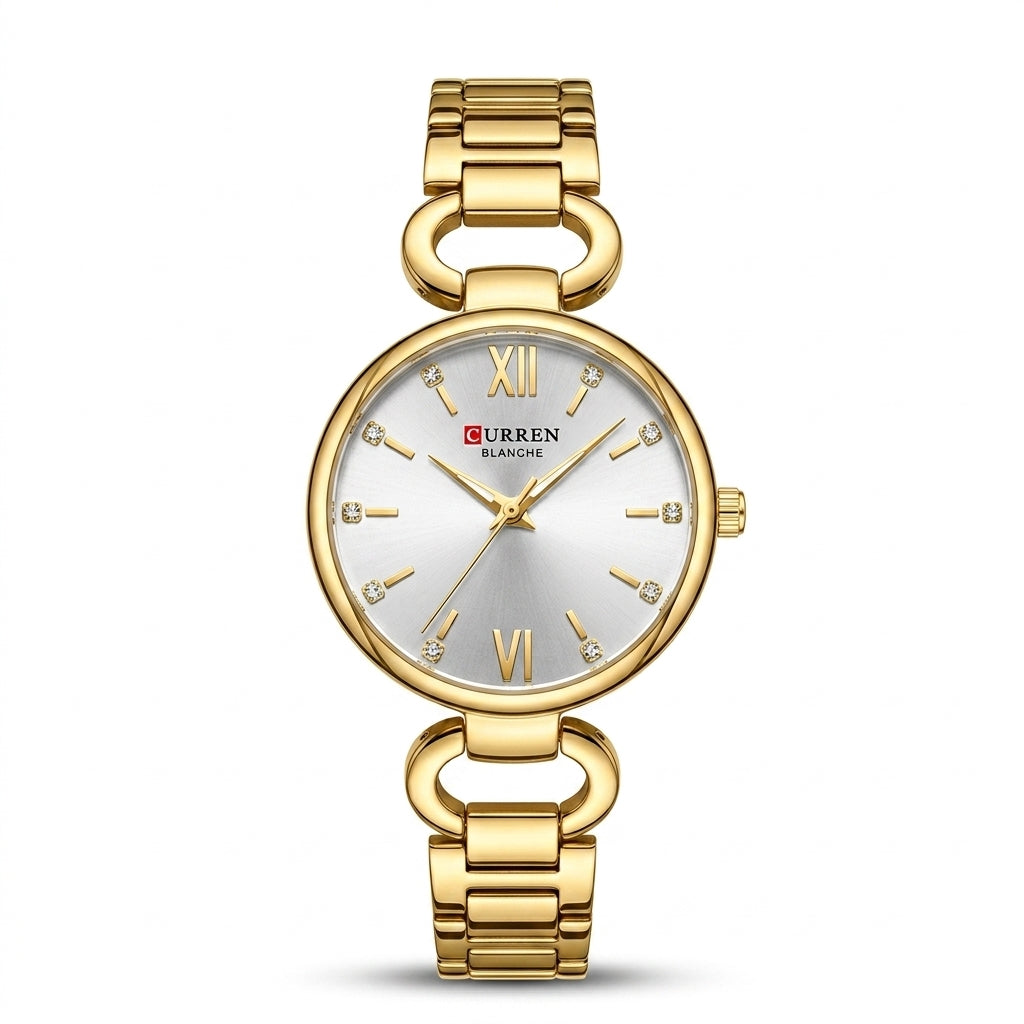 gold white