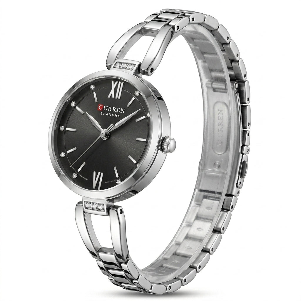 silver black
