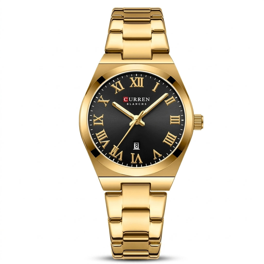gold black