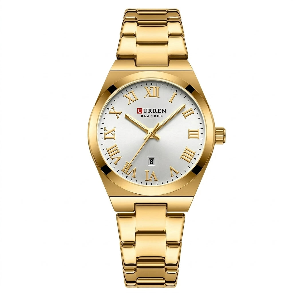 gold white