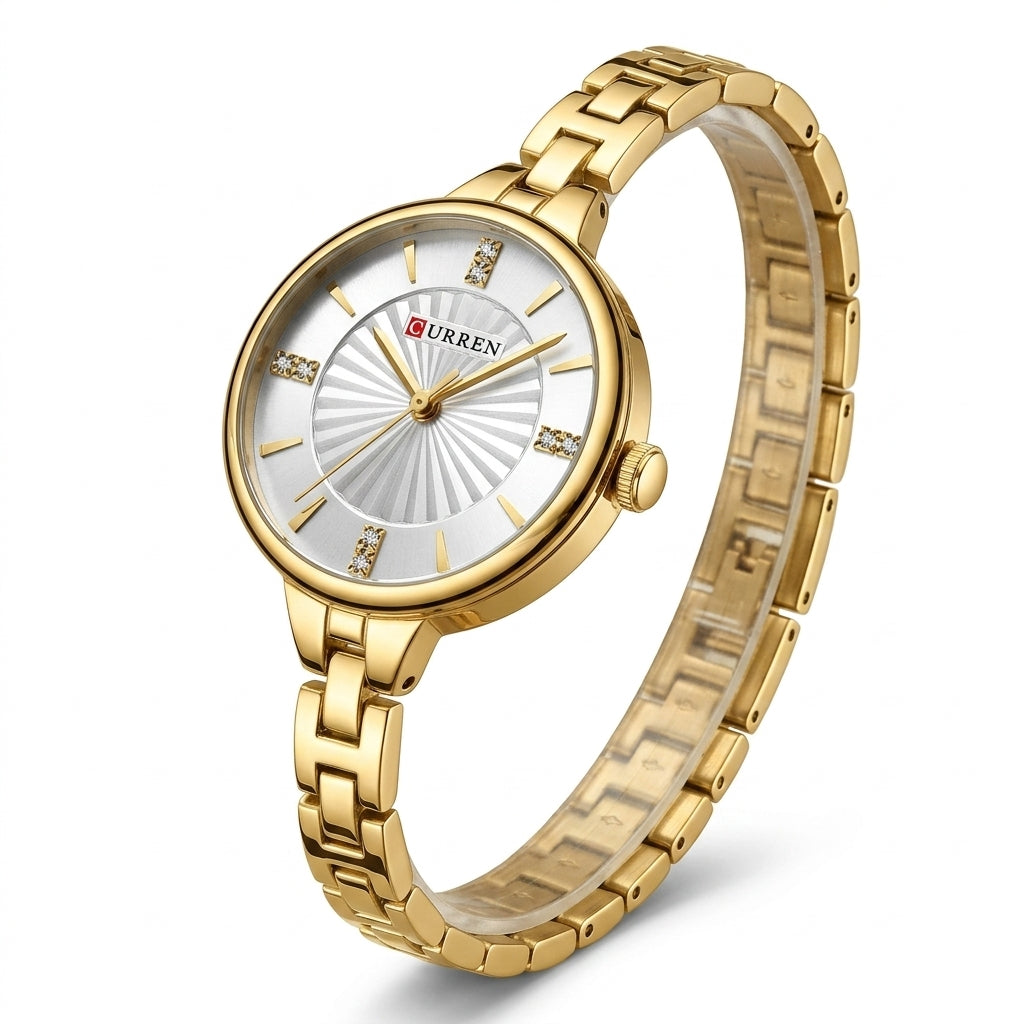 gold white