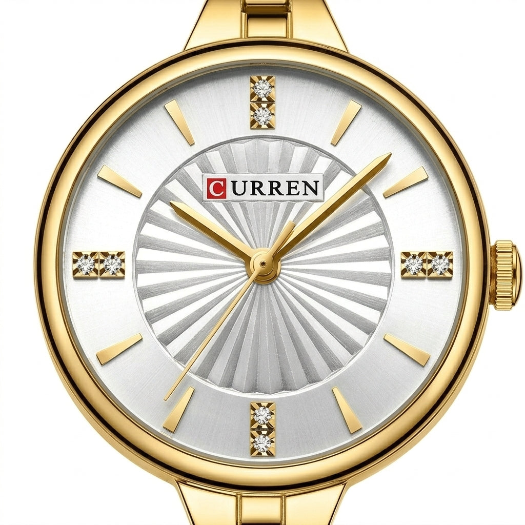 gold white