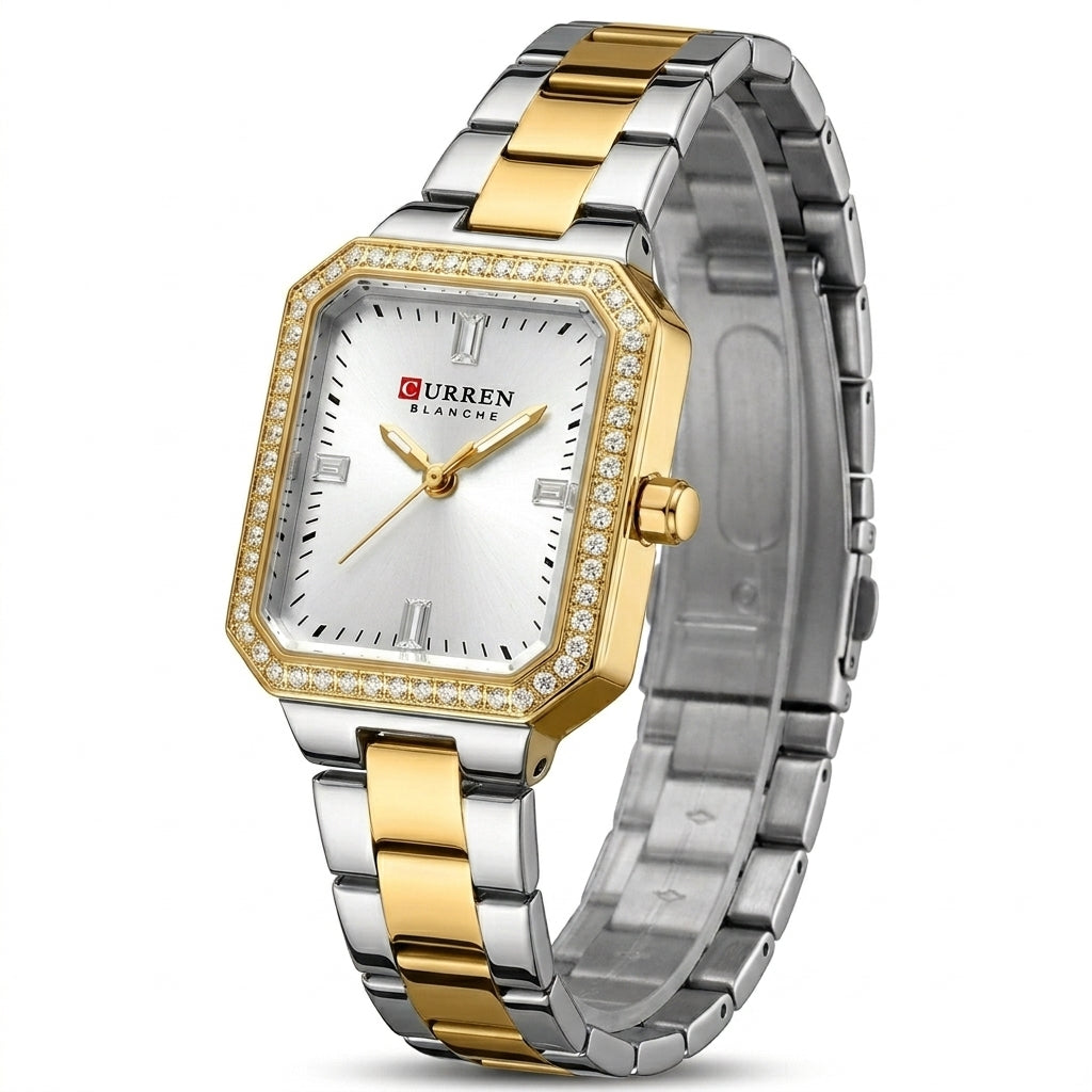 gold white
