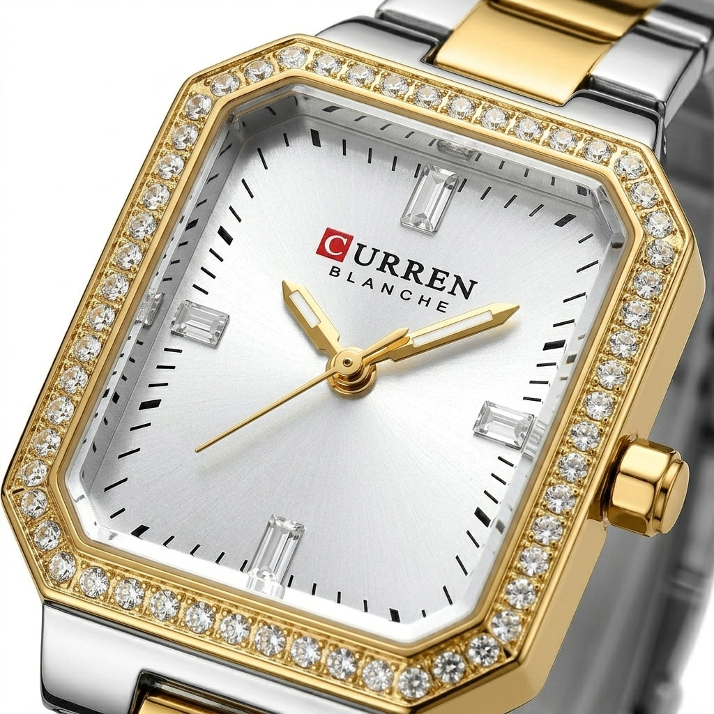 gold white