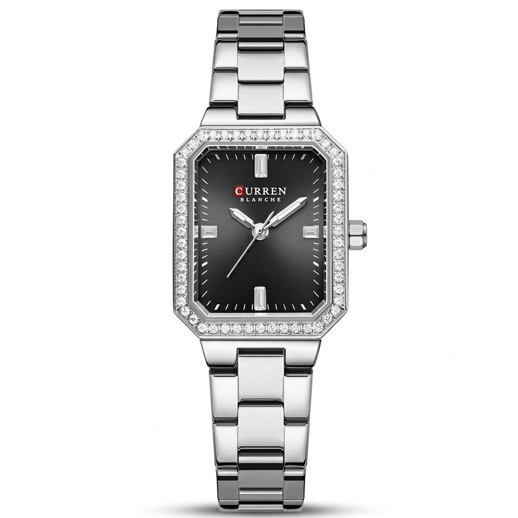 silver black