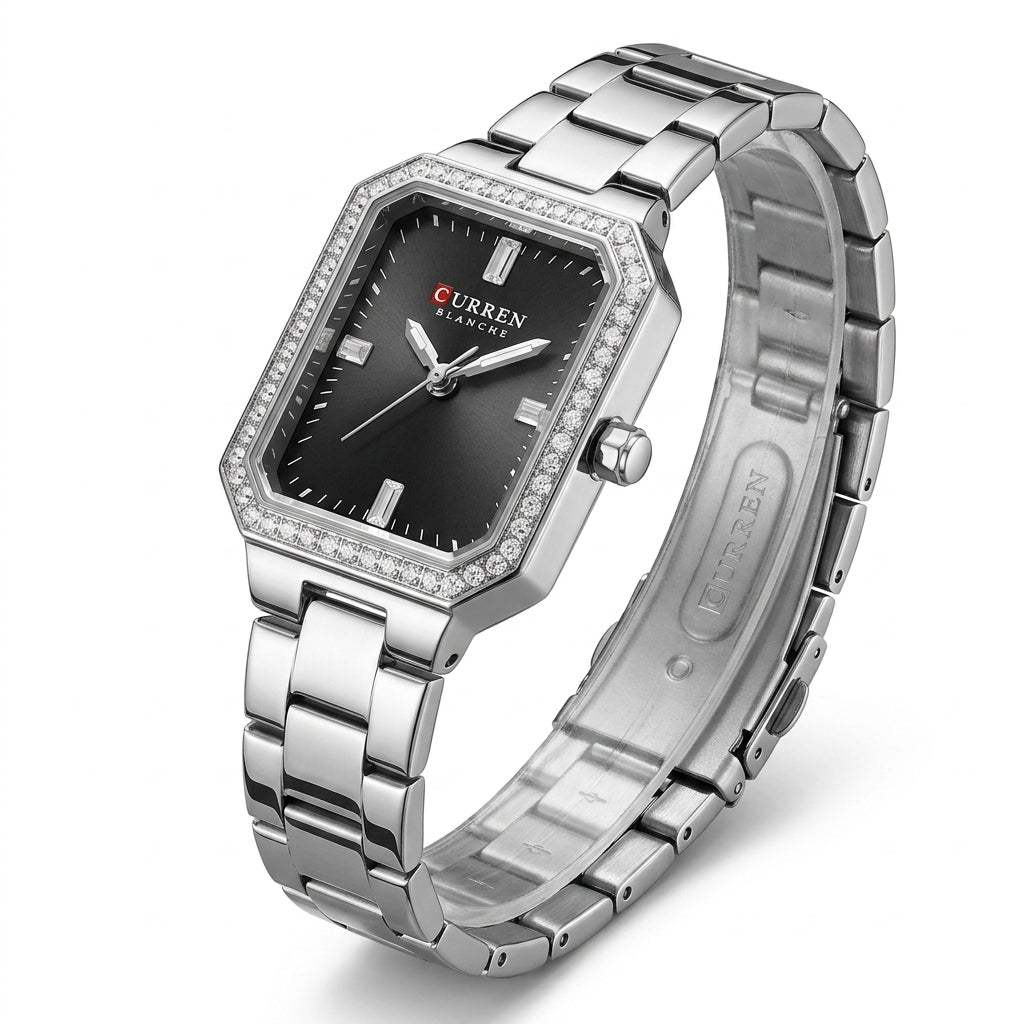 silver black