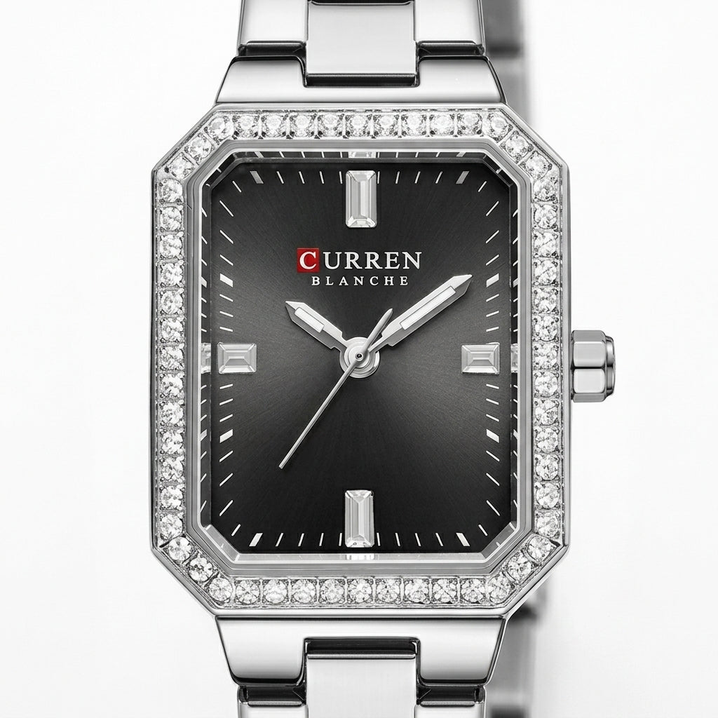 silver black
