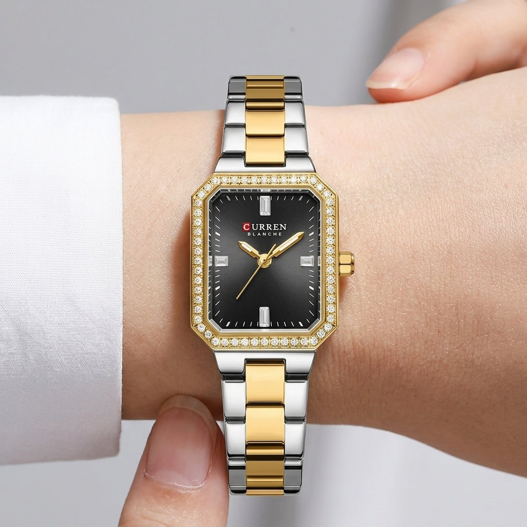 gold black