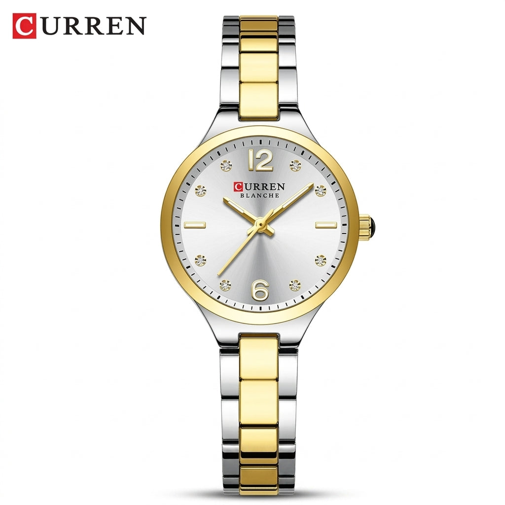 gold white