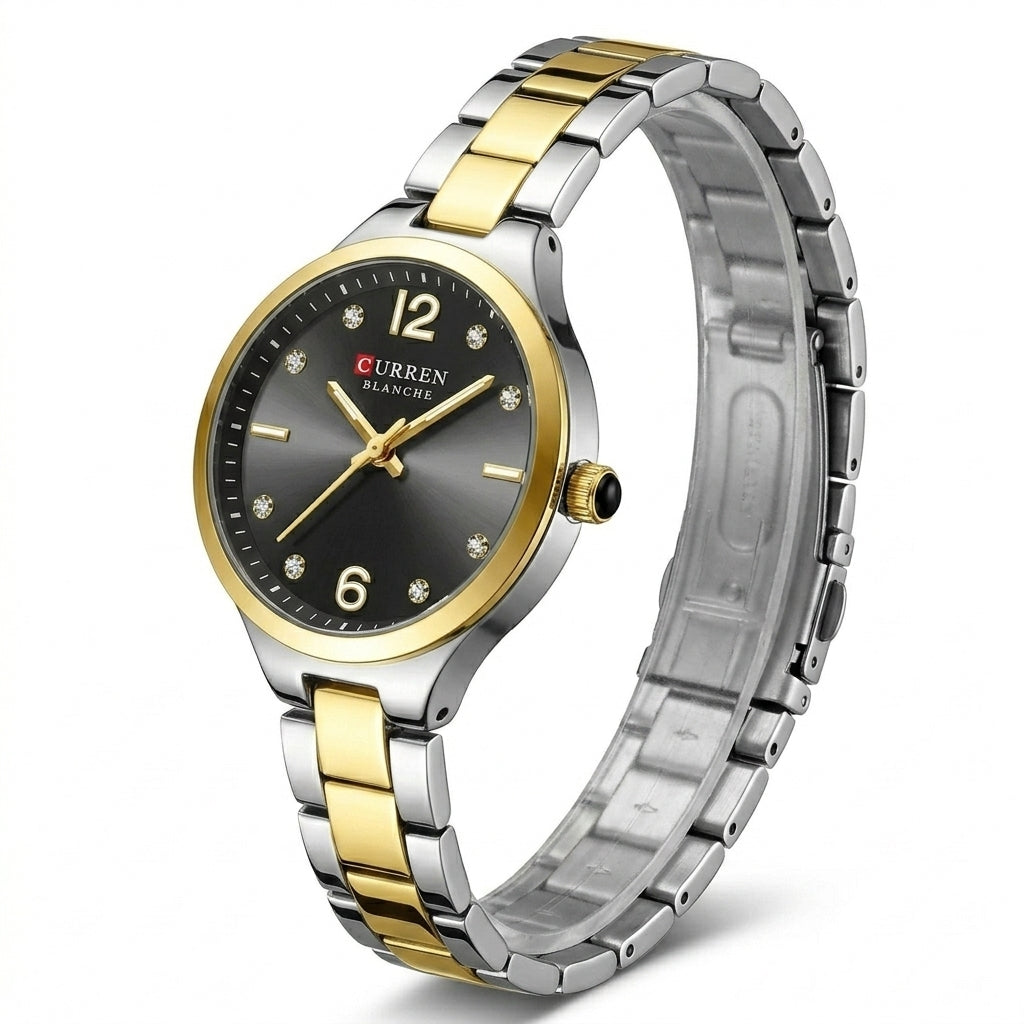 gold black
