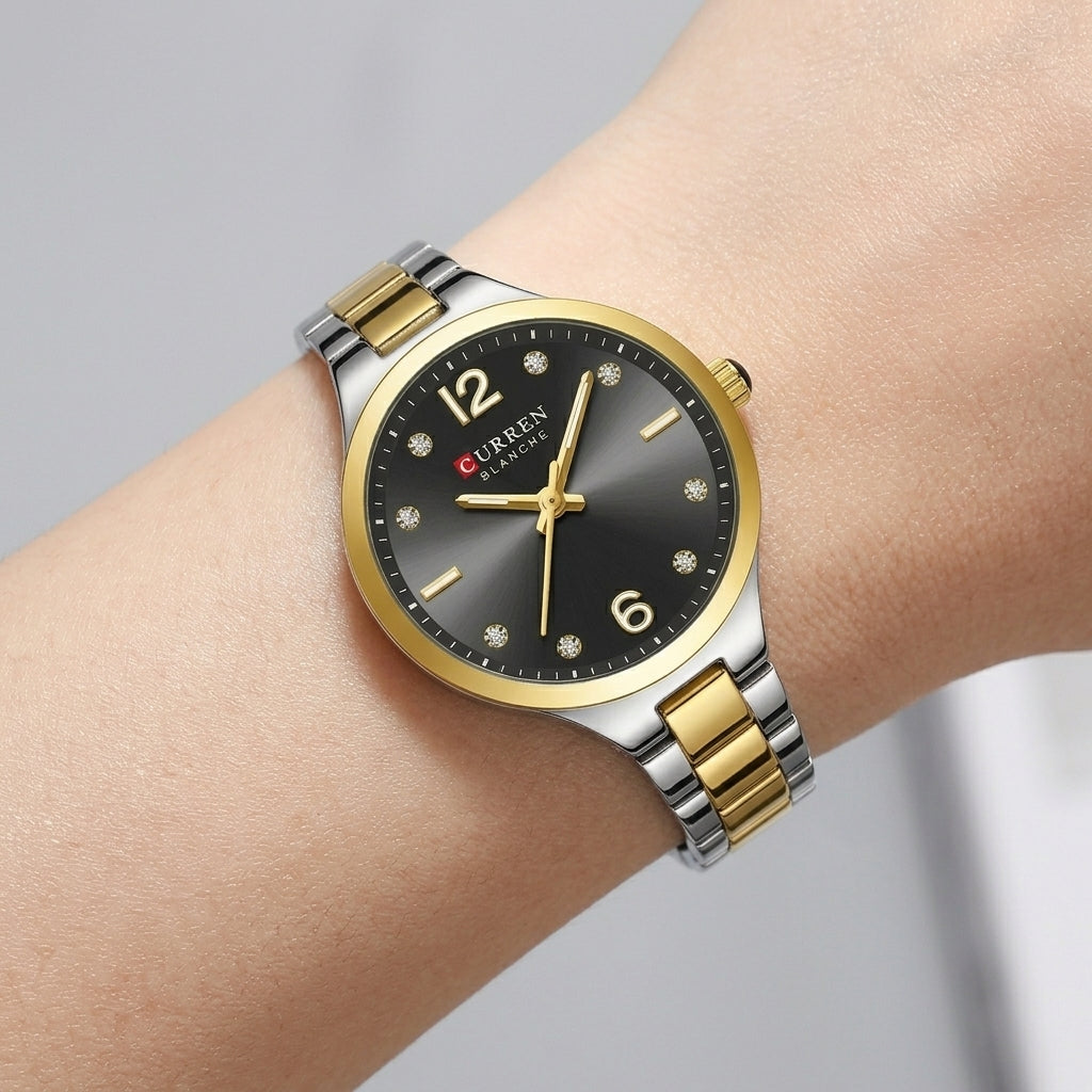 gold black