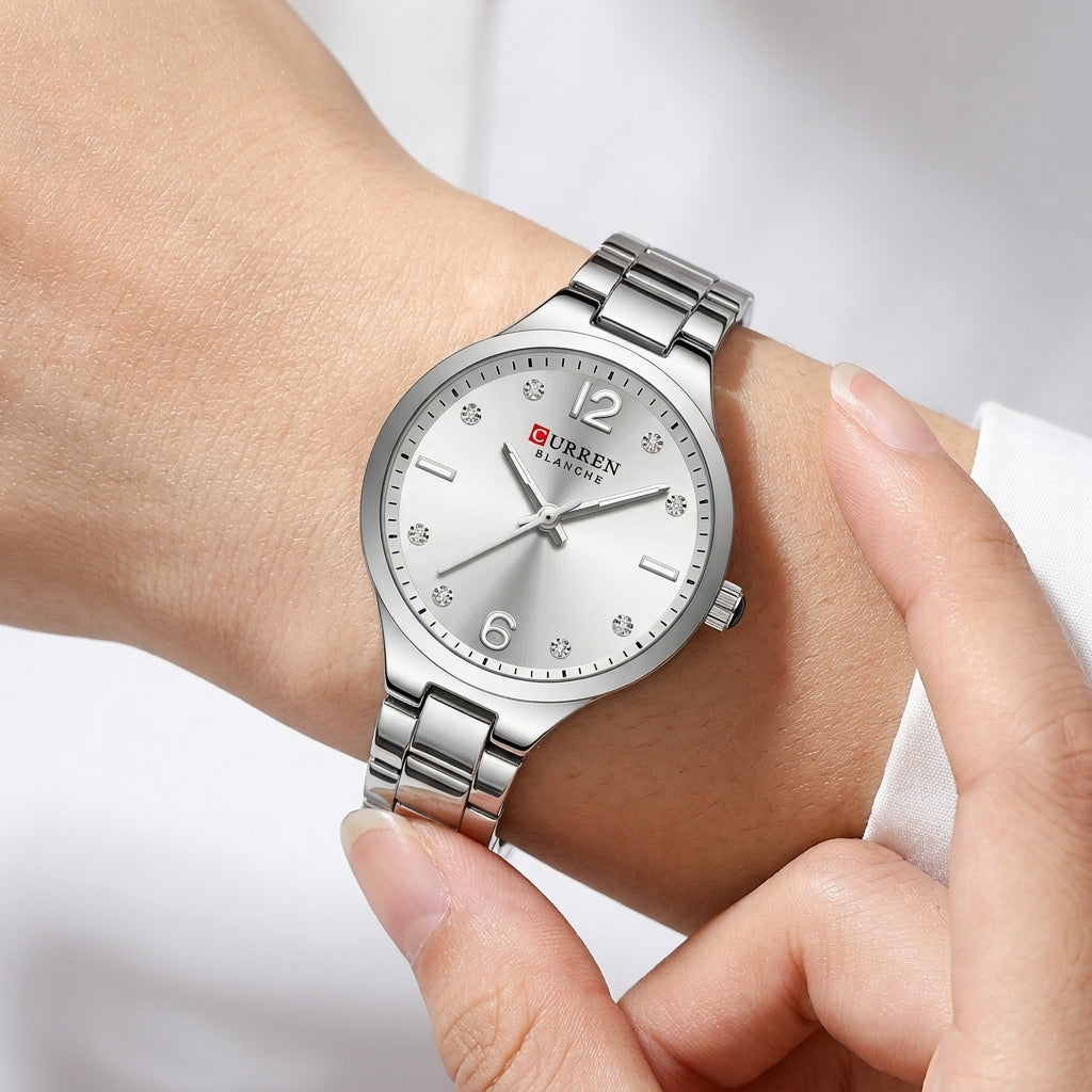 silver white