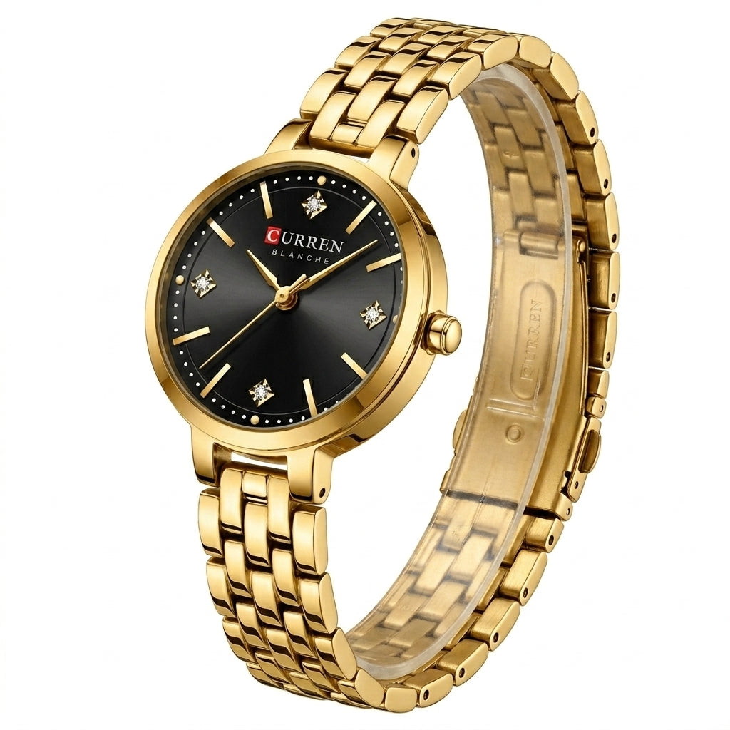 gold black