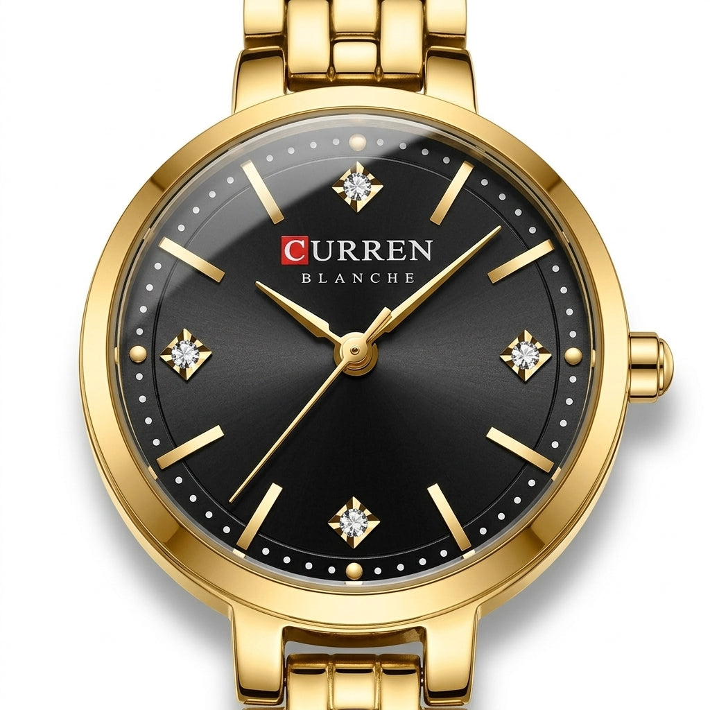 gold black
