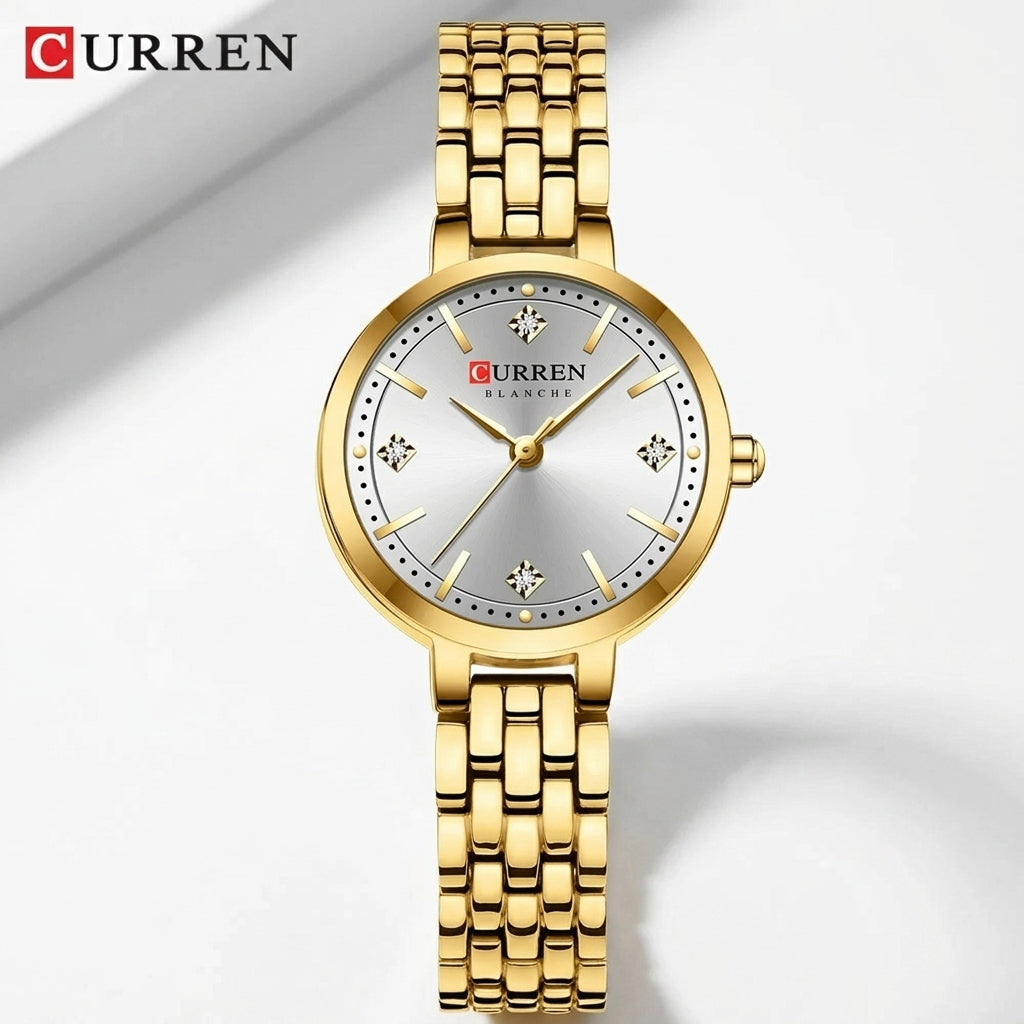 gold white