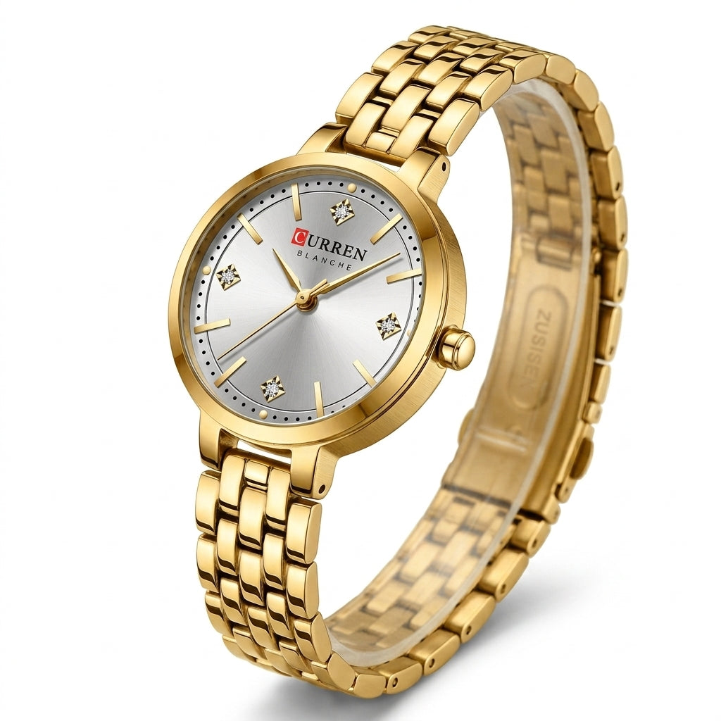 gold white