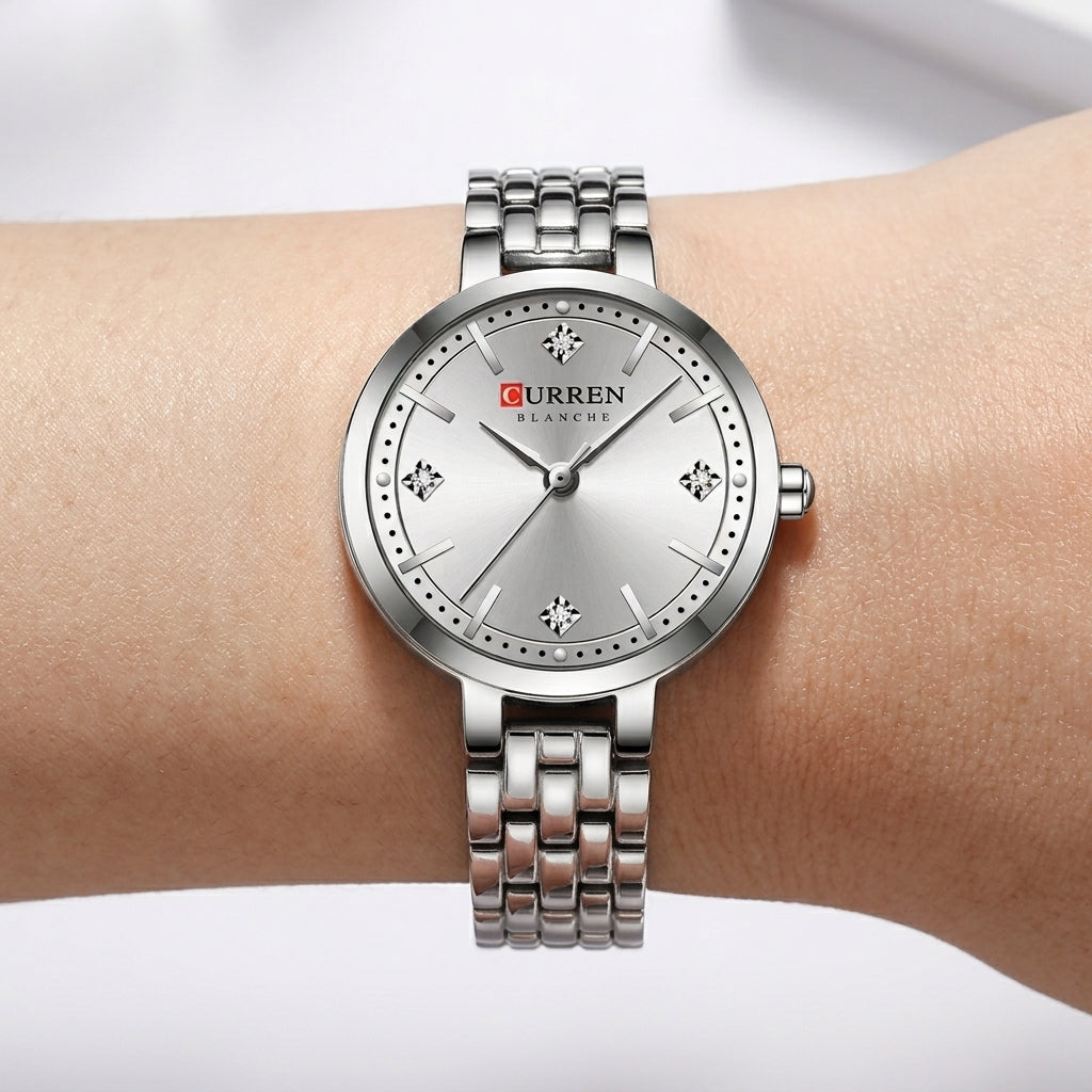 silver white