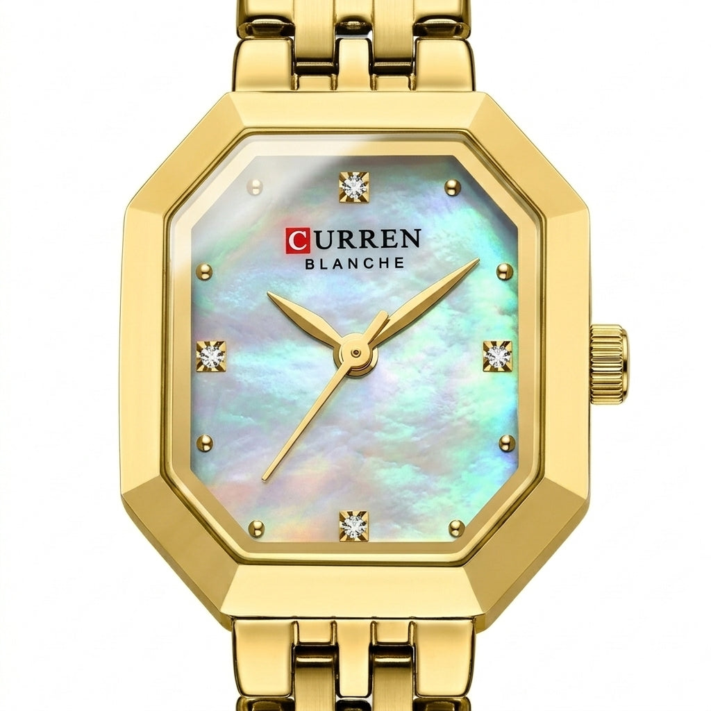 gold white