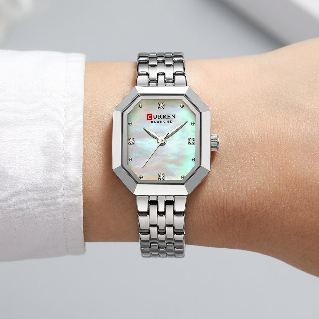 silver white